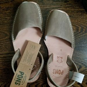 PONS by Avarcas slingback classic shoes sz 9